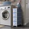 Sorbus 4 Drawers Narrow Dresser - with Steel Frame, Wood Top & Easy Pull Fabric Bins for Small Spaces, Closets, Bedroom, Bathroom & Laundry
